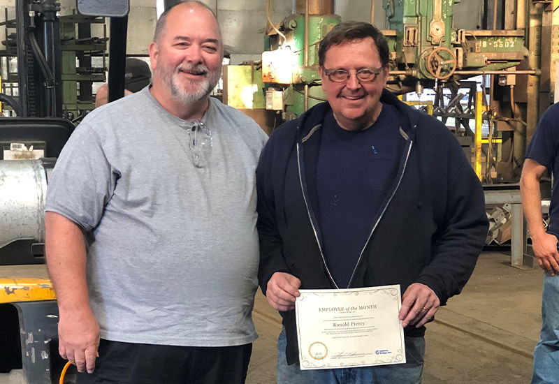 Employee of the Month August 2019