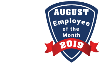 August 2019 Employee of the Month